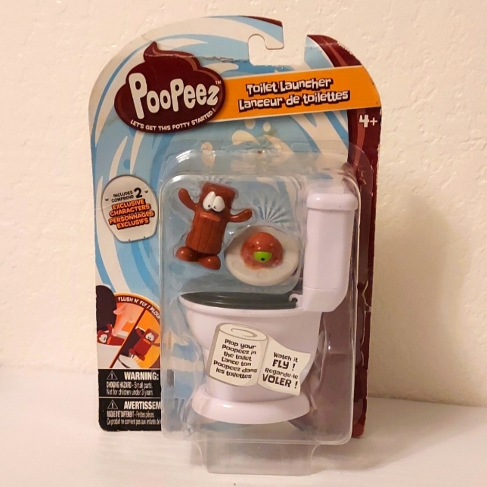 PooPeez Toilet Launcher Set